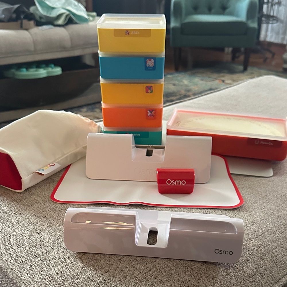 Osmo Interactive Learning Toy Set - Red, Blue, Yellow
